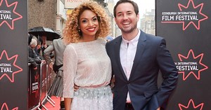 Line of Duty star Martin Compston celebrates 'wee belter' on wife's birthday