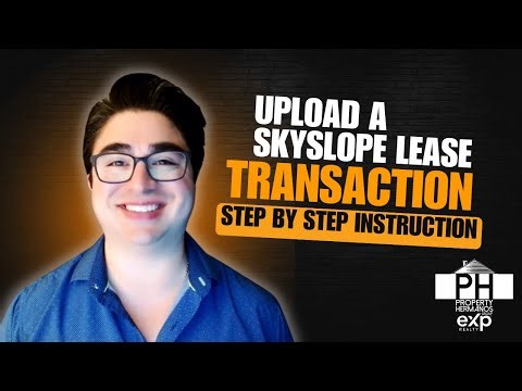 How To Upload A Lease Transaction To Skyslope