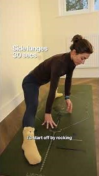 Full side splits routine in 8 minutes