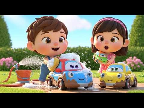 Coco Washes the Toy Car 🚗 Big Surprise Car Wash 🫧 | Fun Adventure for Toddlers & Kids