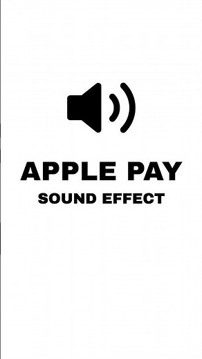 Apple Pay Sound Effect