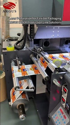 Laser Perforation for Flexible Packaging | ARGUS LASER Production Line Solutions