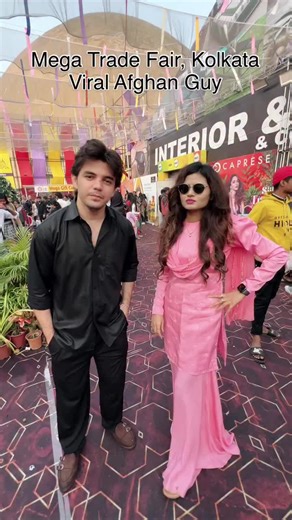 Viral Afghan Guy at IIMTF Kolkata