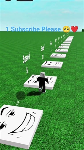 Slow Motion to INSANE Speed 😳⚡#roblox #shorts