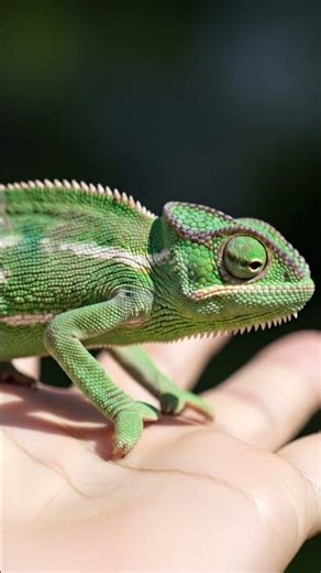 #DreamScreenAI 😮Look at the amazing thing about a lizard changing color.😲😲 like video please help🙏