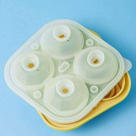 Rose Ice Trays   Ice Mould  4 Cavity Silicone Ice Ball Maker  Easy Release Ice Maker For Cocktails  Whiskey & Homemade Juice - Walmart.ca