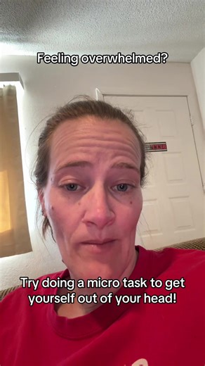 Micro tasks are a great way to get yourself up and moving. Then you can keep going if you want, or maybe try a self care task like eating, brushing your teeth or showering. You don’t need to be perfect, any progress is a win. You got this mama! #microtasks #adhdparalysis #overwhelmedmom #progressoverperfection #yougotthis