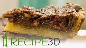 Amazing Pecan Pie With Frangipane A new level on an old favourite, well worth the effort RECIPE HERE: www.recipe30.com/pecan-pie.html/ | Recipe30