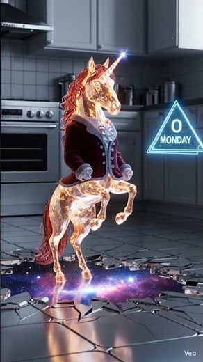 😄AI Edited This! Logic The Unicorn Debut Trailer 🤖 who did it better? me or AI? #youtube shorts #fyp