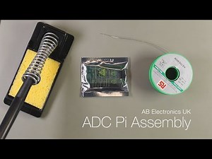 Assembly guide for the ADC Pi analogue to digital converter for the Raspberry Pi