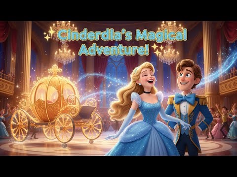 Cinderella’s Magical Adventure ✨ | Funny Fairy Tale for Kids | 3D Animation Story Full Episode