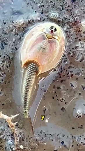 Los Triops son fósiles vivientes 🗿 #sabiasque #datoscuriosos #curiosidades #animales #bioloco