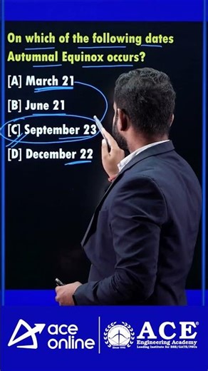 On Which of the following dates Autumnal Equinox Occures? | #generalawareness #currentaffairs