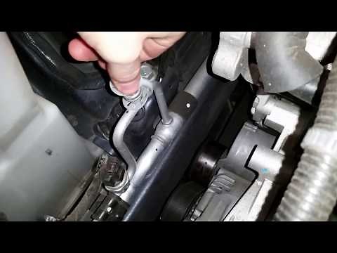 2017 To 2022 Kia Sportage SUV - HIGH Pressure A/C Port Location - HVAC - 2.4L I4 Engine