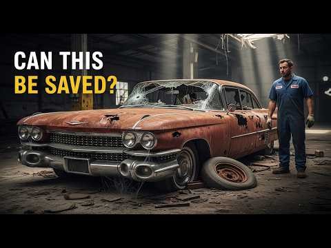 Abandoned for 40 Years – Full 1959 Cadillac Series 62 Restoration