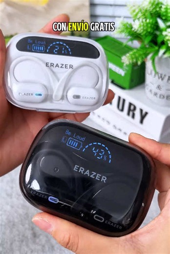 Escucha música y olvídate del cargador 🎧🔋 #earbuds #portablecharger #powerbankcase #techmusthave #dealsforyoudays
