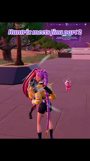 Huntrix Girls Meet Jinu in Fortnite - Part 2