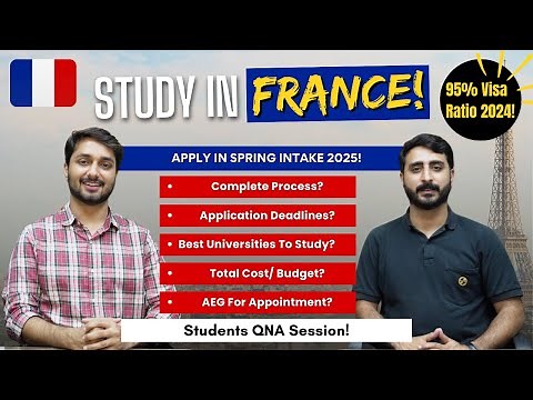 Study In France For Pakistani Students? | Complete Process And Detailed Discussion For 2024 Intake!