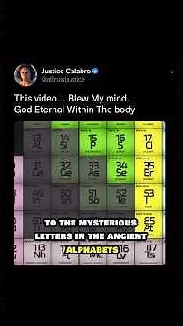 The ‘God code’ explained. 🤯🧬#dna #atomicmass #gematria #numerology #godeternalwithin