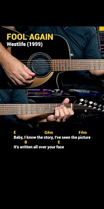 Fool Again - Westlife (Easy Guitar Chords Tutorial with Lyrics) part 1 REELS #DocOtepGuitarTutorial | Doc OTEP Studio