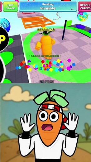 I TURNED INTO A WEIRD CARROT 🥕