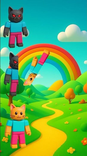 fierce cat roblox #roblox #funny #animation #minecraft #shorts #usa #cartoonforkids #games