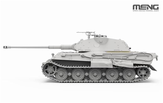 MENG ES-011 ドイツ重戦車 Sd.Kfz.182 キングタイガー グッドウッド作戦 19441.キットには内部構造パーツが含まれています。2.キットに含まれる可動式履帯のディテールは極めて精巧で、金属ピンが強度と可動性を両立させています。3.すべての乗員ハッチは開閉の選択が可能。4.砲身は上下に可動。
