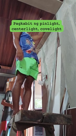 1.9K views · 14 reactions | 홿횊횐횔횊횋횒횝 횗횐 횒횕횊횠 #kamaster #installation #pvcceiling #pvc #lighting | Roderick M Ruiz Jr. | Facebook