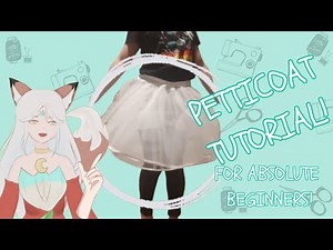 How to SEW a Petticoat: EASY || Compilation