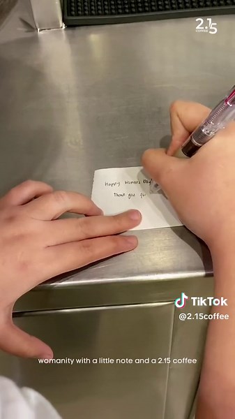 Did you know that you can request a note when you order via Food Panda or GrabFood? Well, if you didn't know, this is the perfect time for you to order and let us write down what you've been meaning to say especially this month which is the National Women's Month! To all the wonder women out there, you deserve some 2.15 Coffee ☕️ #215Coffee #CoffeeDate #NationalWomensMonth #WomenOfTikTok