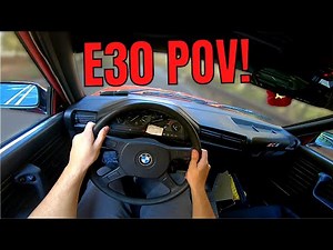 1987 BMW E30 325e POV Drive - Accelerations & Handling!!