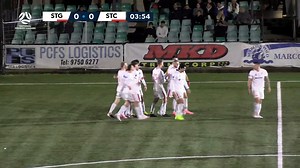 Keremelevski goes KABOOM 🔥⚽ There was no love loss between player and the back of the net in Round 19’s St George derby with St George City defender Matthew Keremelevski belting the skin off the ball with this stunning strike to open the scoring at the Ilinden Sports Centre. No doubt the defenders union will be watching this over and over again. | NPL New South Wales