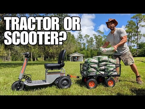 $1,199 Scooter That Tows 2,600 lbs?! Super Handy Tugger Review