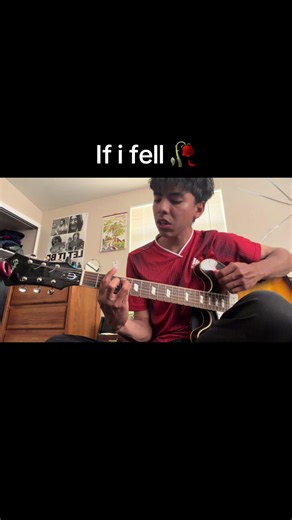The Beatles cover: 'If I Fell' by John Lennon - acoustic tribute