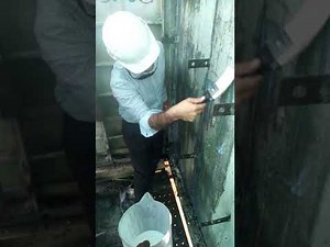 curing compound application on mivan wall