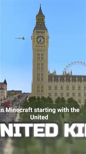 impressive Minecraft representations of countries and cities around the world #minecraftchallenge