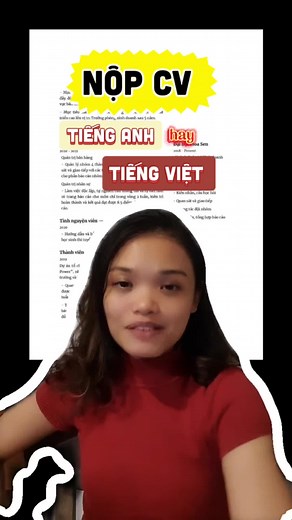 Viết CV bằng Tiếng Anh hay Tiếng Việt? Khi nào nên nộp và cách đặt tên CV