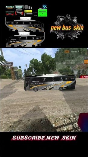 Bus Simulator Indonesia new skin #bussid #bussimulatorindonesia