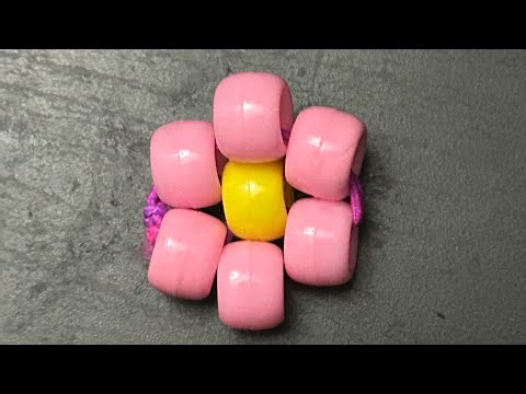 kandi flower tutorial!!!! (for beginners!)