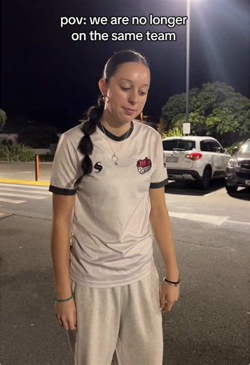 women’s duo no longer 😔😔 @Bree Paiti #floorball #womens #nzfloorball #ripbaddies #seperatedbaddies