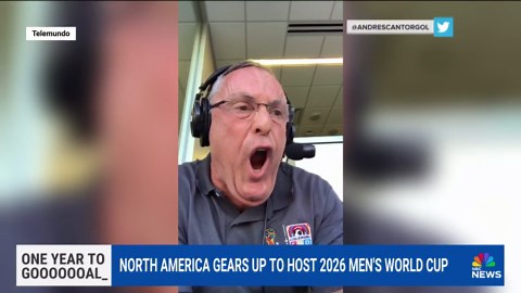 Legendary soccer commentator looks ahead to 2026 World Cup