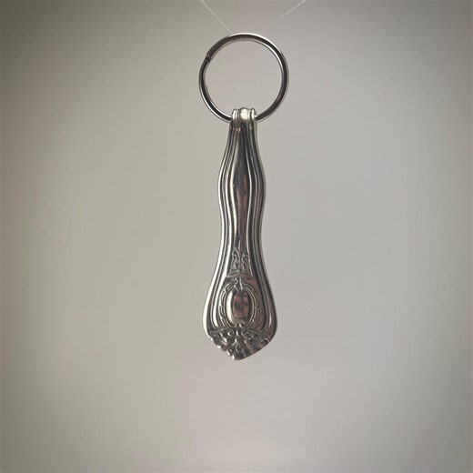 Vintage Silverware Keychain, Silverplate - Etsy