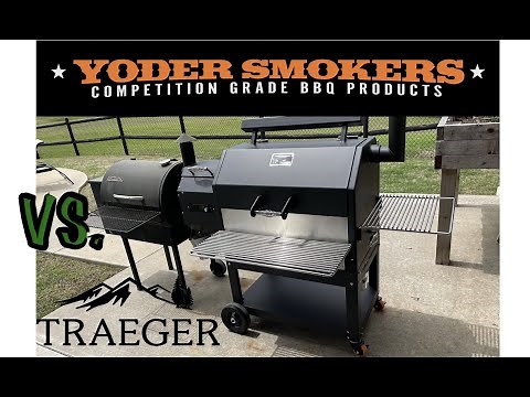 Unboxing a Yoder YS 640 s and comparing to our old Traeger.