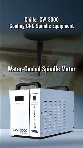 How Does TEYU Chiller CW-3000 Prevent CNC Spindle Overheating?