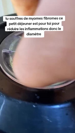 Traitement naturel des fibromes: petit déjeuner pour réduire les inflammations