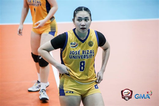 Riza Rose blooms for JRU as Lady Bombers outlast EAC first win | NCAA Philippines