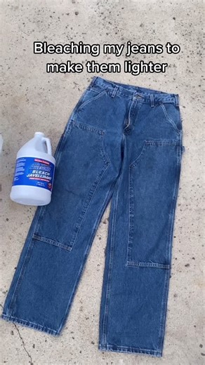 How to Bleach Your Jeans for a Trendy Look