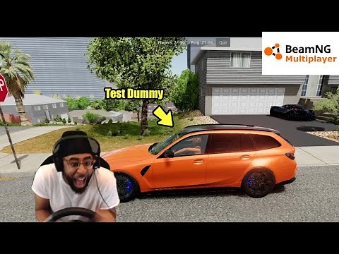 Adding a test dummy mod to BeamNG.Drive is probably the funniest thing I've ever done lmaooo