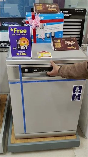 Dish Washer 💰 Haath Se Nahi Dhoya 😱 Dishwasher Power Cleaning Test | Indian Kitchen 🍽️ #smartkitchen