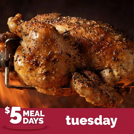 🎉 New at Harris Teeter! $5 Meals Monday thru Friday!! Each day brings you a delicious new way to save!!! Which one are you the most excited about??? 🍕 Mondays: Cheese or Pepperoni Pizza 🐔 Tuesdays: Rotisserie Chicken. 🥗 Wednesdays: Deli Salads 🍗 Thursdays: Fried Chicken 🍣 Fridays: Sushi 🛒 Swing by today for your delicious deal! Offer good in select stores for a limited time. Click for participating stores. Limit 4 per customer. #HarrisTeeterDeals #5DollarDinners #MealDeals #WeekdaySavings